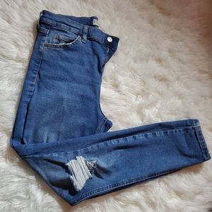 Topshop Jamie Ripped Jeans